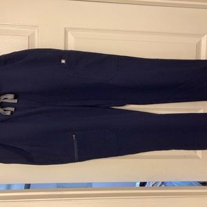 FIGS high waisted yola petite scrub pants